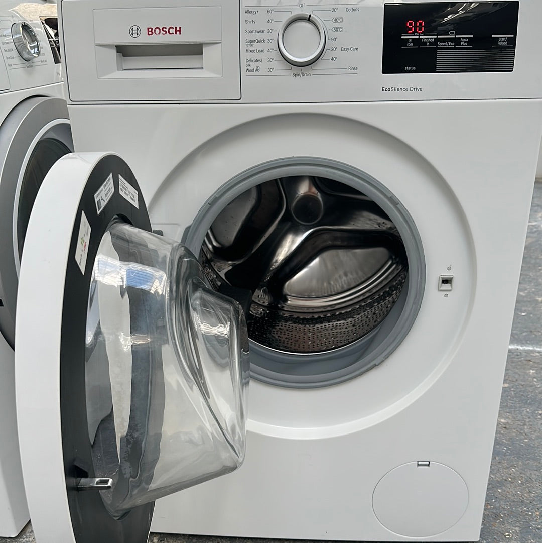 Refurbished Bosch Serie 6 WAT28371GB Washing Machine 9KG 1400 Spin White - Freestanding