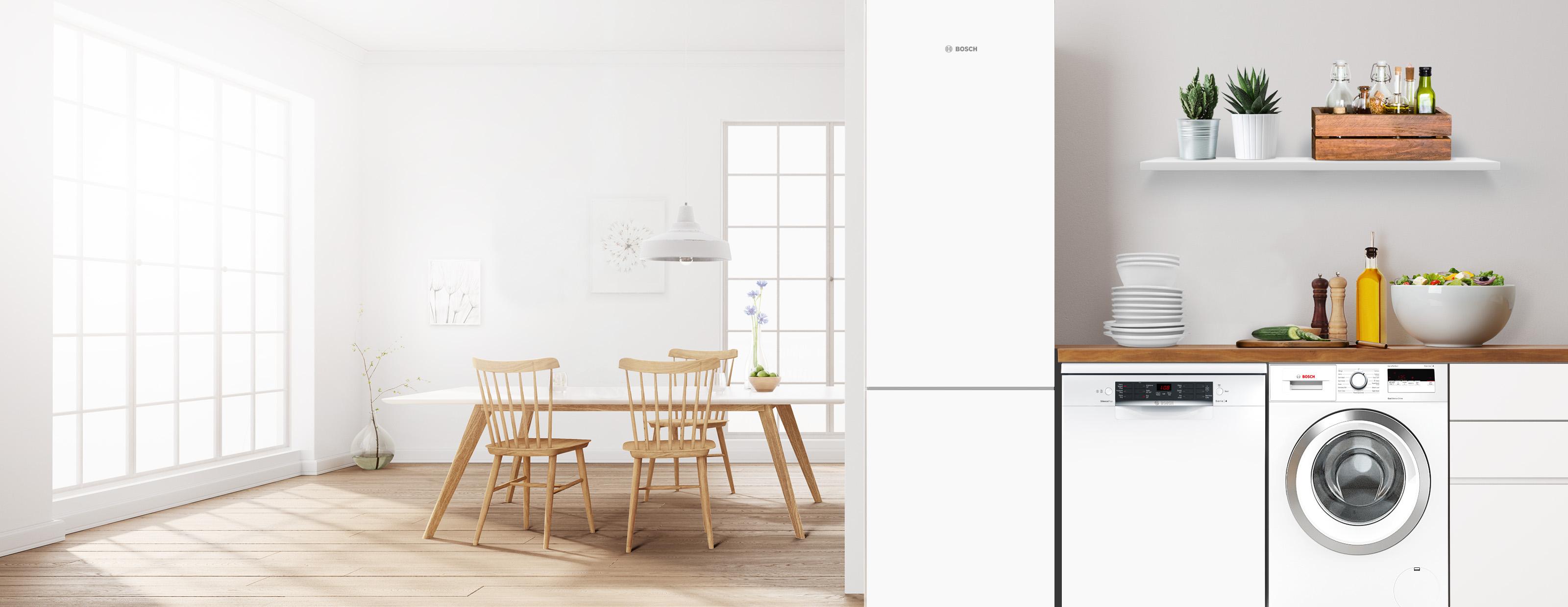 We sell refurbished Bosch, Neff, Siemens & Miele Washing Machines, Washer Dryers, Dryers, Dishwashers, Fridges & Freezers with 6 months warranty