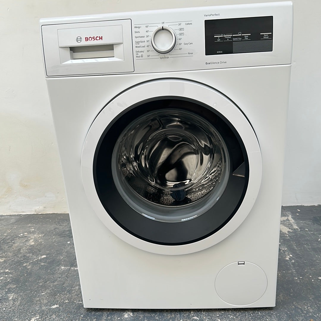 Refurbished Bosch Serie 6 WAT28371GB Washing Machine 9KG 1400 Spin White - Freestanding
