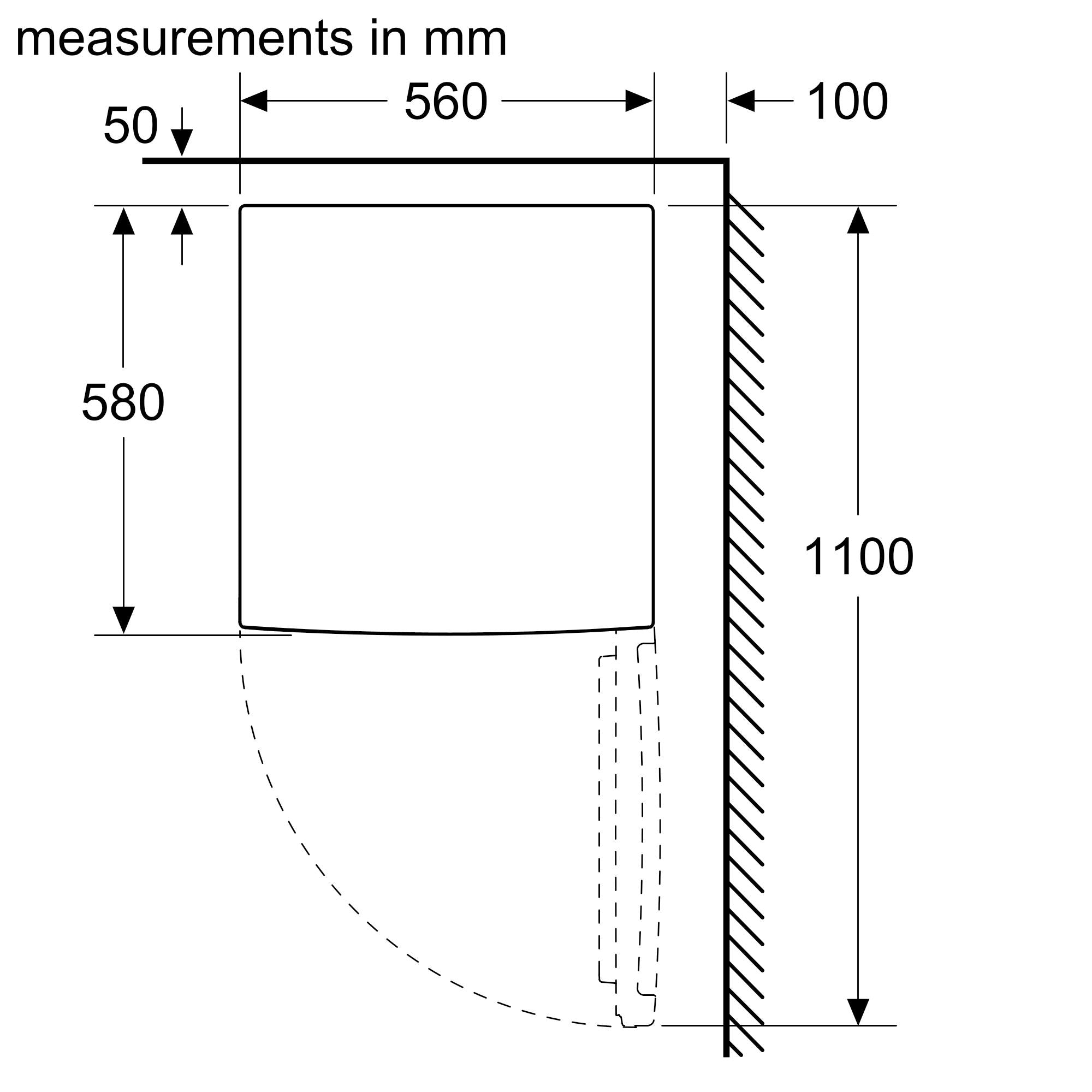 Refurbished, Bosch Serie 2 GTV15NWEAG Under Counter Freezer 85 cm White - Freestanding RRP £339