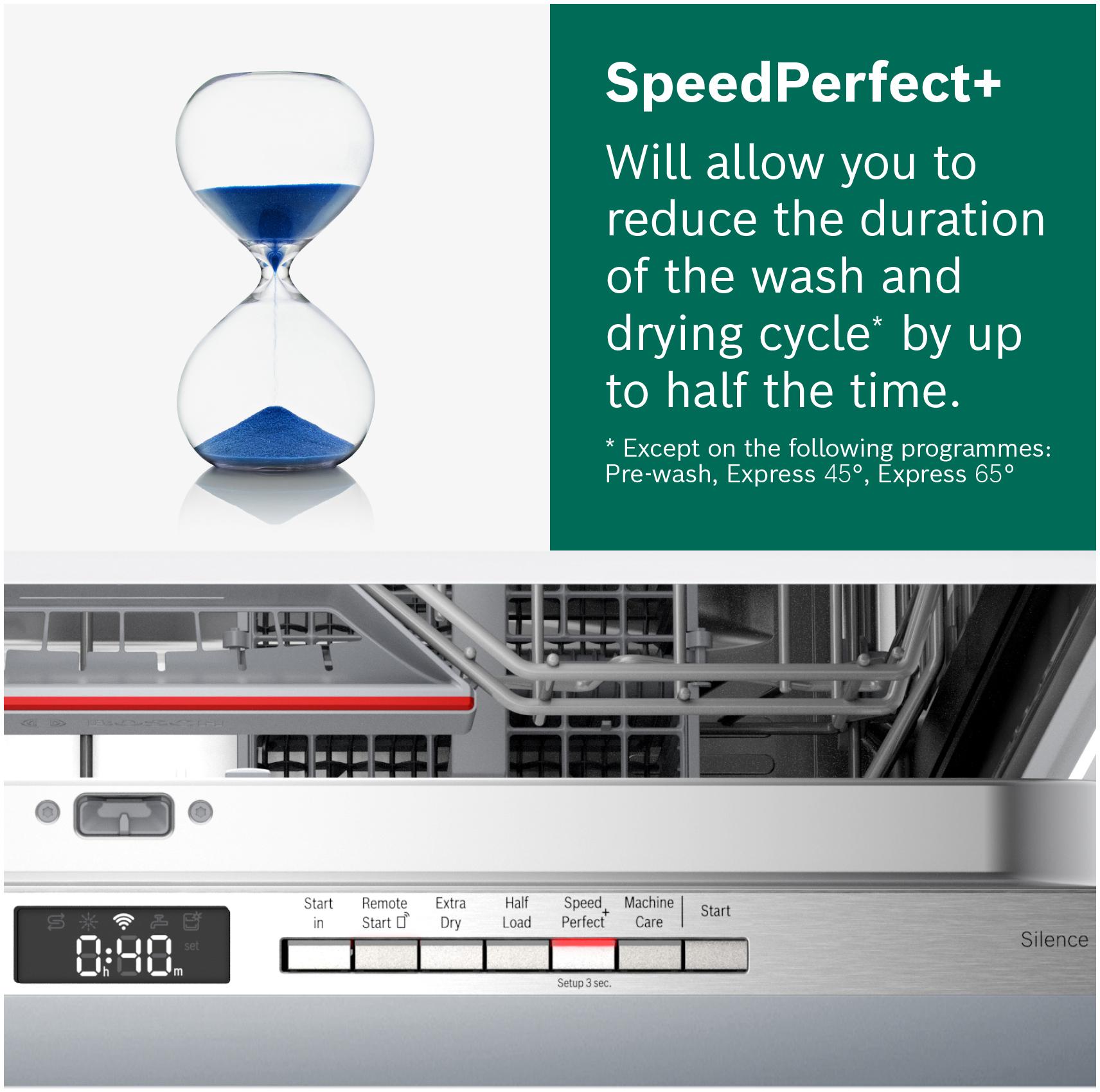 Brand New Bosch Serie 4 SMV4HAX40G Fully Integrated Full Size Dishwasher - 13 Place Settings