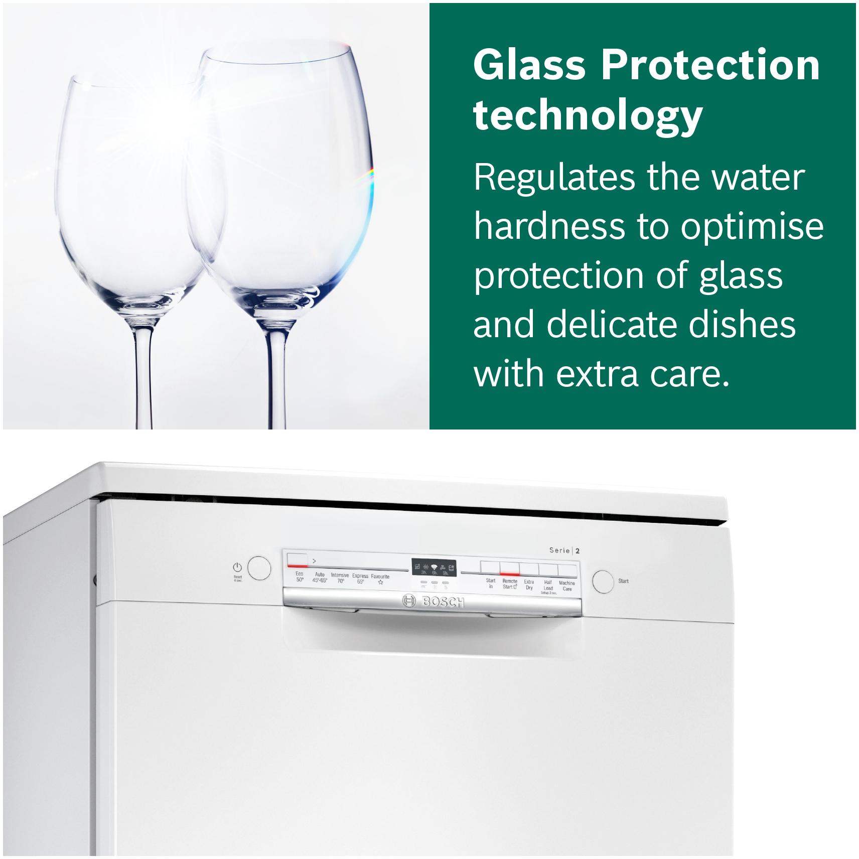 Brand New Bosch Serie 2 SMS2ITW08G Dishwasher 60CM White - Freestanding