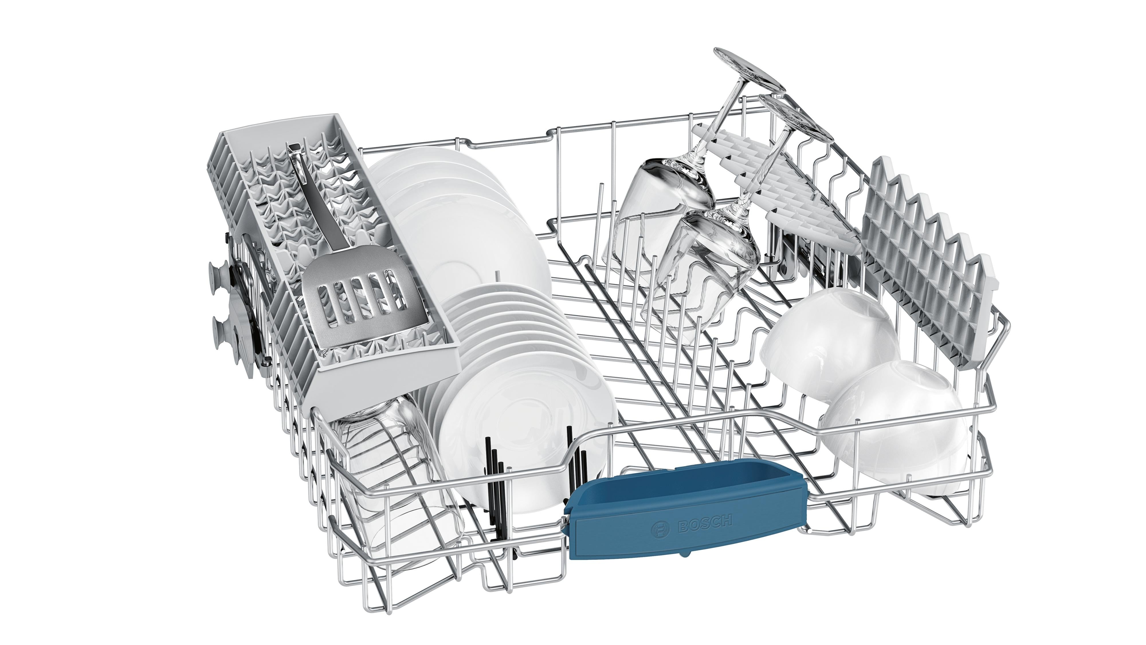 Refurbished Bosch SMS53M08GB Serie | 6 Free-standing ActiveWater Dishwasher 60 cm Silver