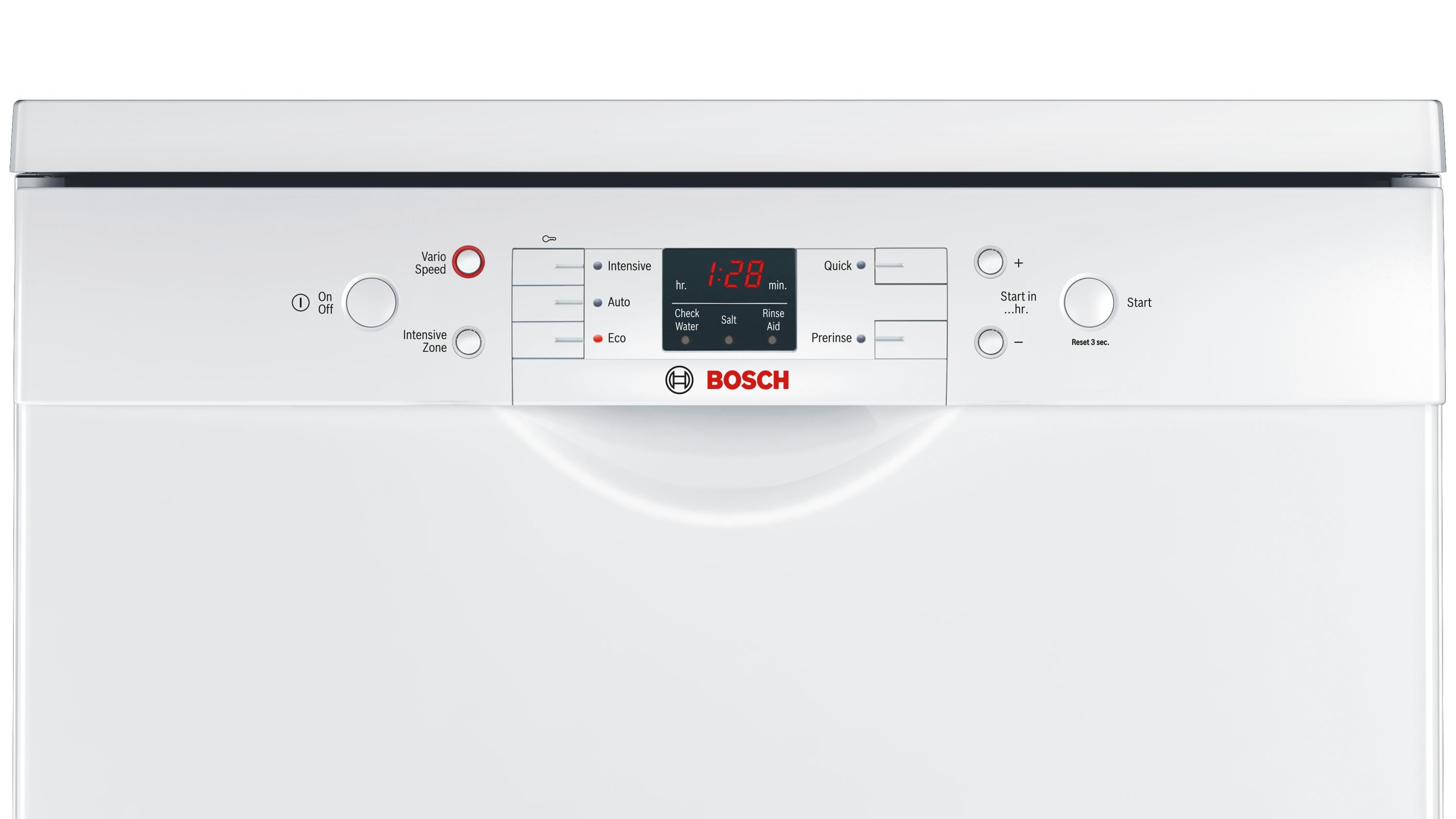 Refurbished Bosch Serie 6 SMS58M42GB Dishwasher 60CM White - Freestanding