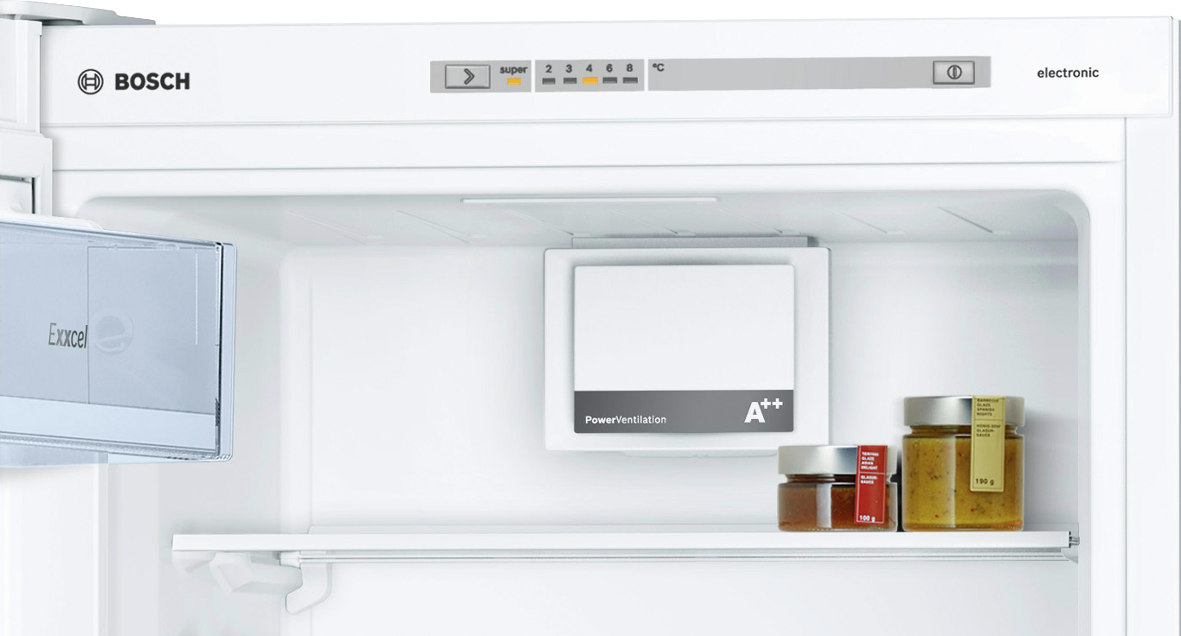 Refurbished Bosch Serie 4 KSV33VW30G 176CM Tall Larder Fridge 60CM Wide White - Freestanding