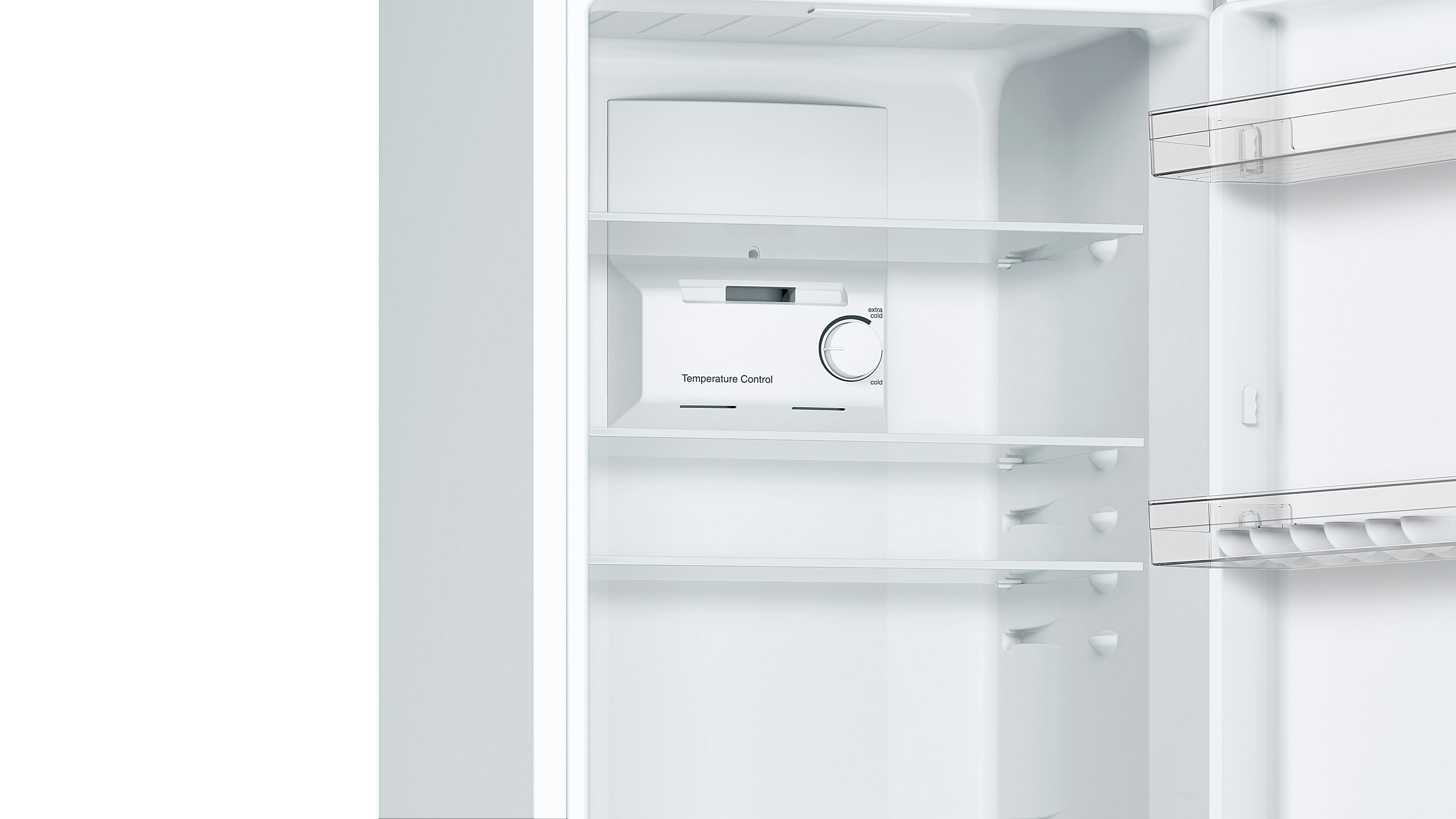 Grade B Refurbished Bosch Serie 2 KGN34NW3AG Fridge Freezer 186CM White - Freestanding