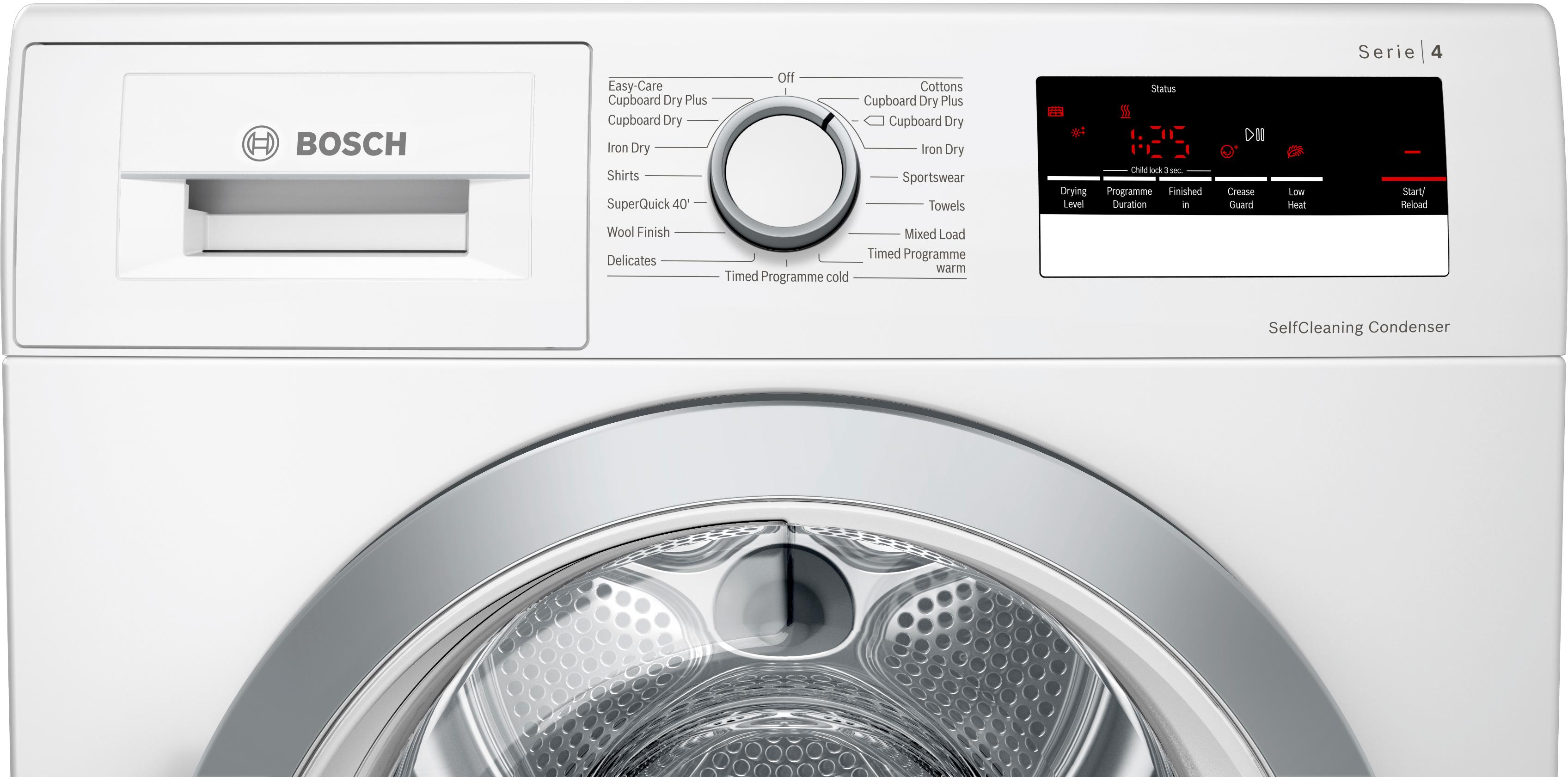 Brand New Bosch Serie 4 WTW85231GB Heat Pump Tumble Dryer 8KG White  - Freestanding