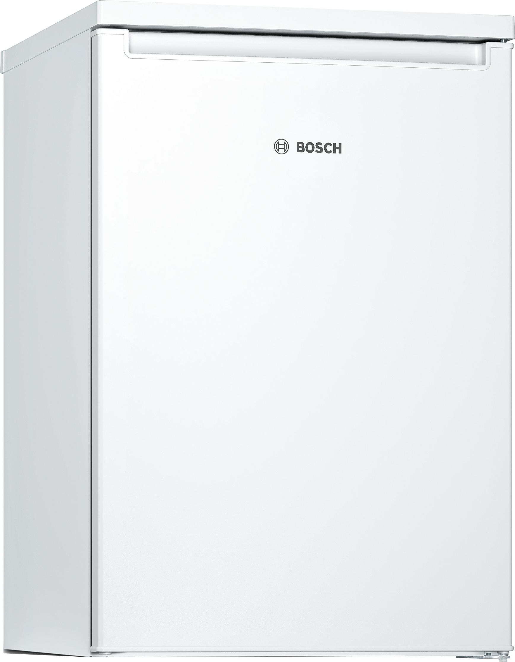 Refurbished Bosch Serie 2 KTR15NWFAG Under Counter Fridge 85 cm White - Freestanding