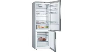 Freestanding fridge freezer silver KGE49AICAG