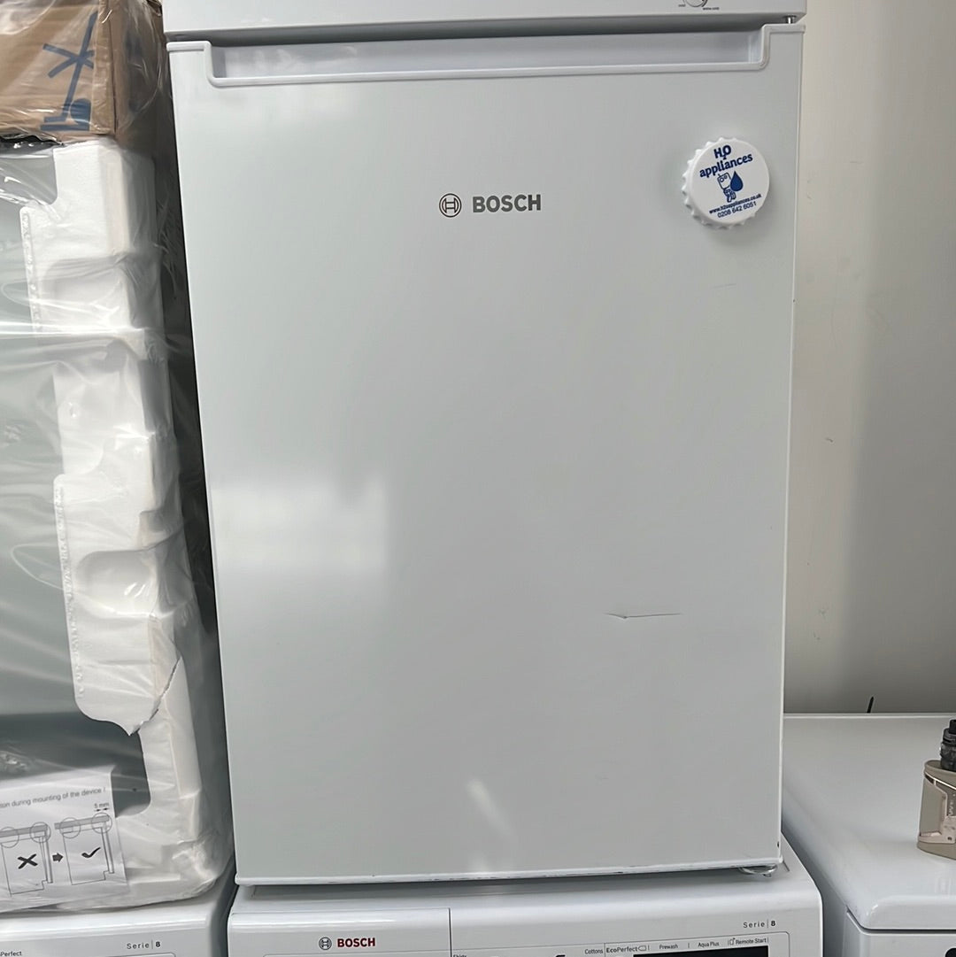 B GRADE Refurbished Bosch Serie 2 GTV15NW3AG Under Counter Freezer 85 cm White - Freestanding