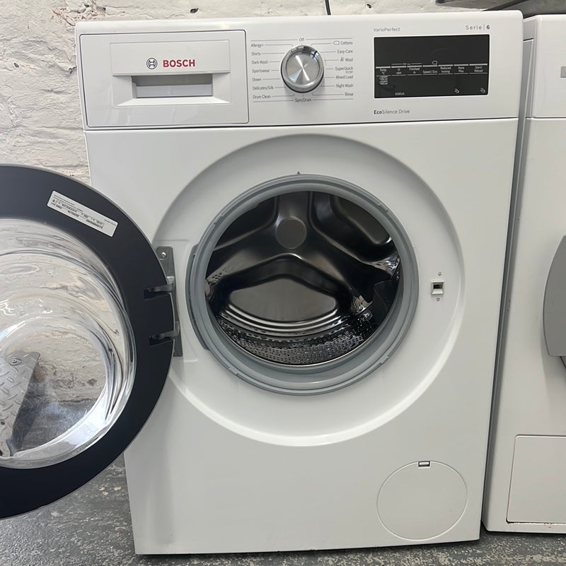 B GRADE Refurbished Bosch Serie 6 WAT28463GB Washing Machine 9KG 1400 Spin White - Freestanding