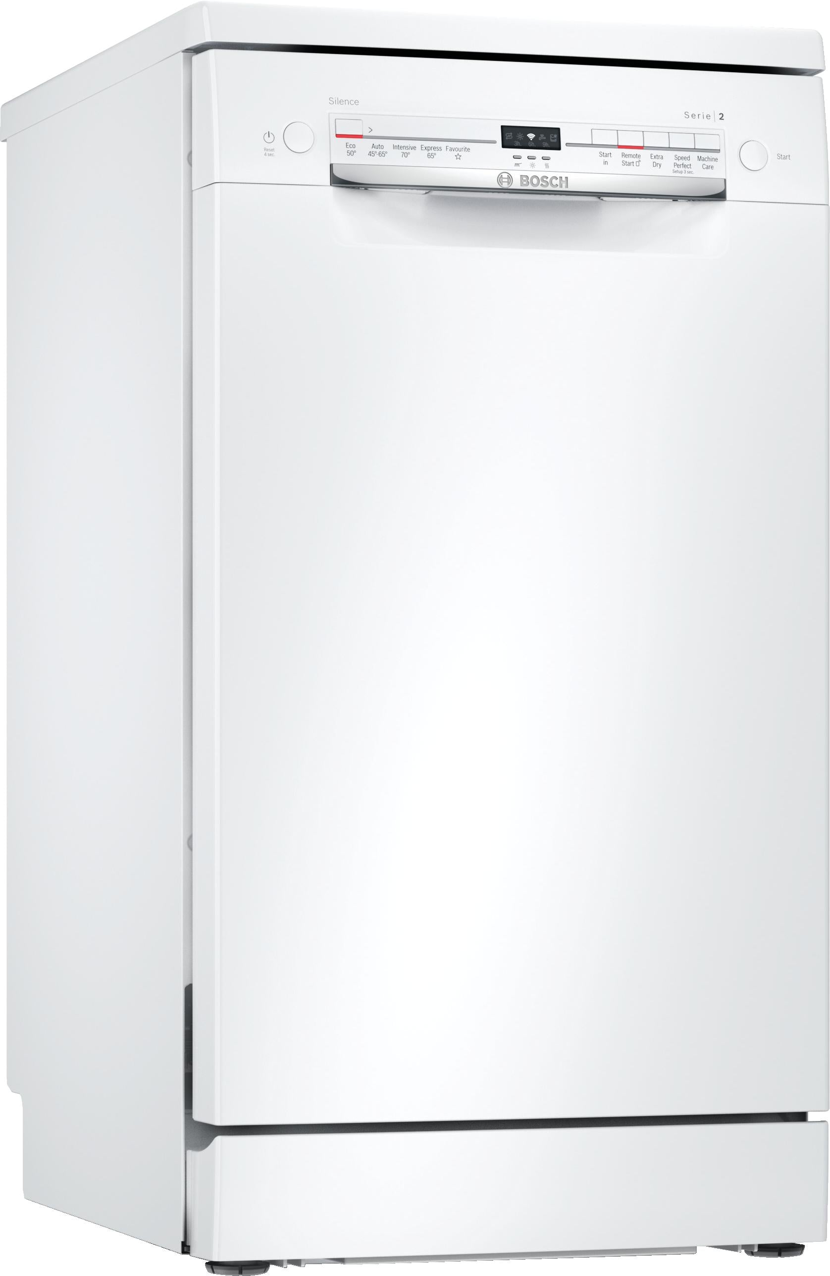 Refurbished Bosch Series 2 SPS2IKW04G Dishwasher 45CM White - Freestanding