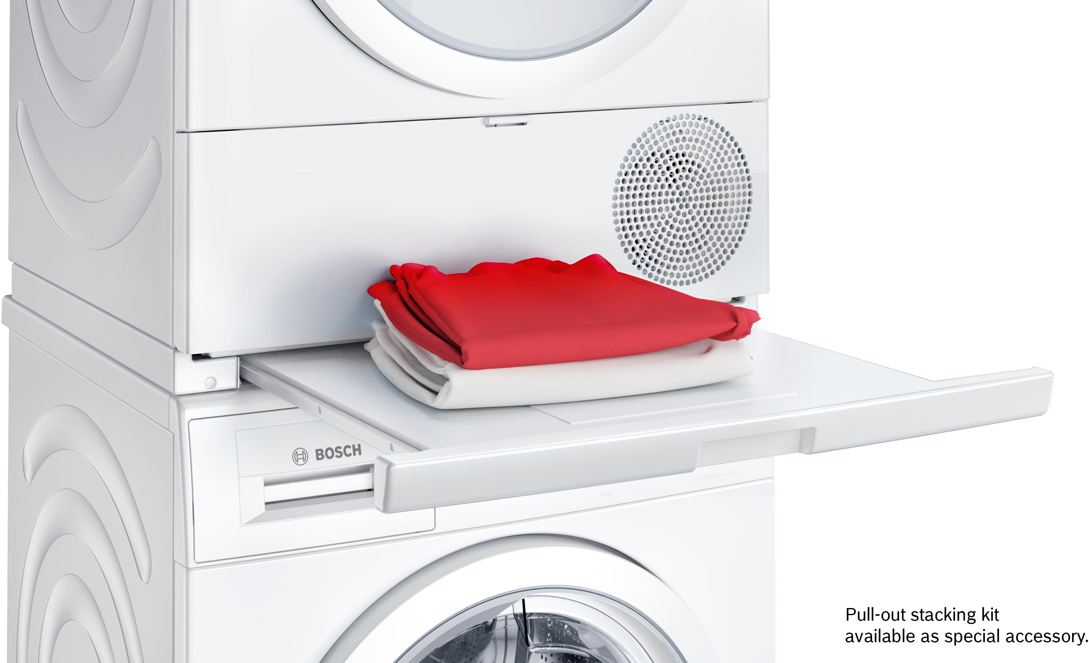 ,Refurbished Bosch Serie 4 WTN83201GB Condenser Tumble Dryer 8KG White  - Freestanding