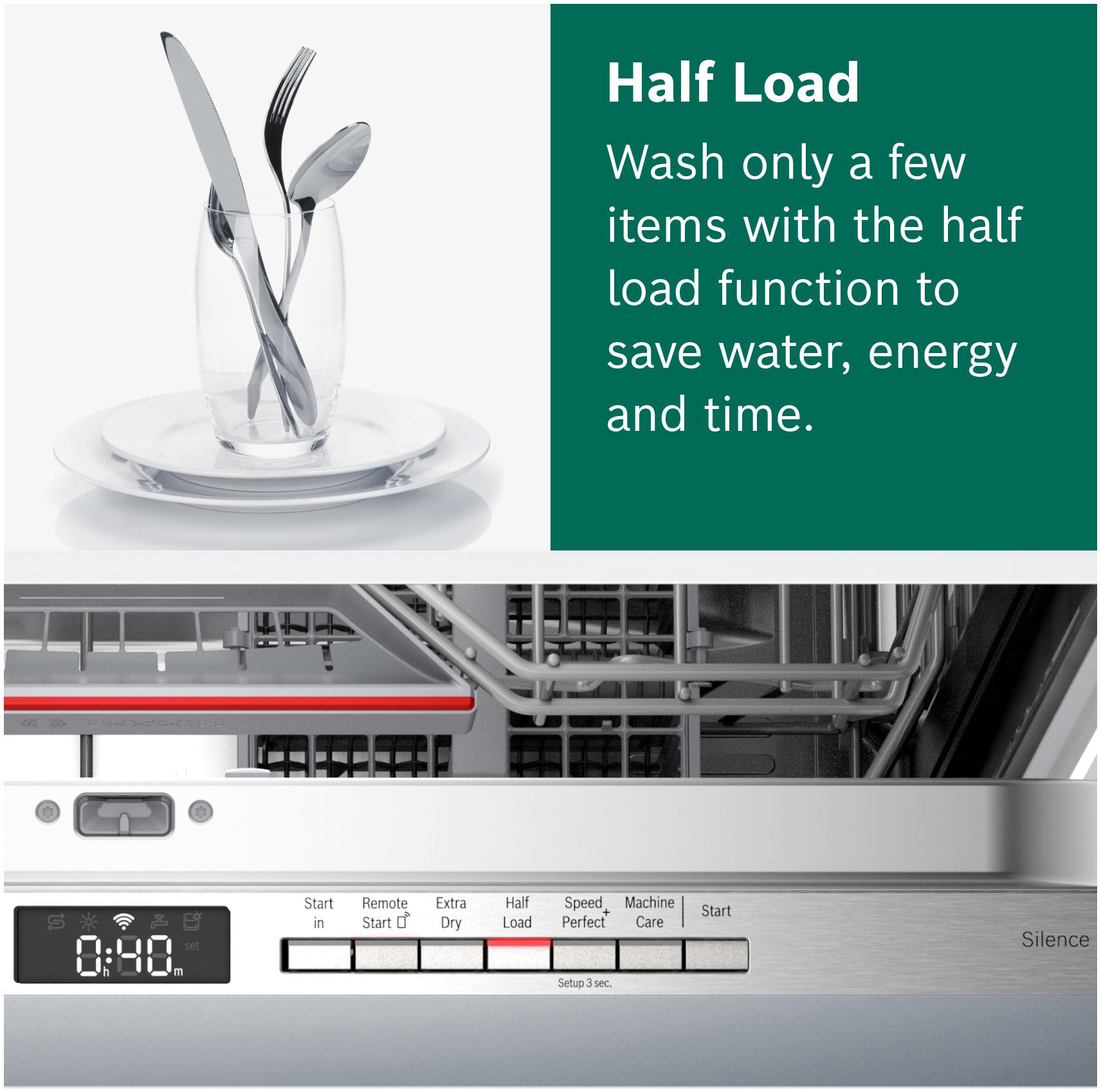 Brand New Bosch Serie 4 SMV4HAX40G Fully Integrated Full Size Dishwasher - 13 Place Settings