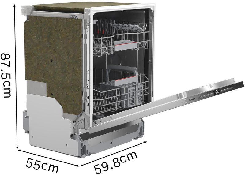Brand New Bosch Serie 4 SGV4HAX40G Fully Integrated Full Size Dishwasher - 13 Place Settings