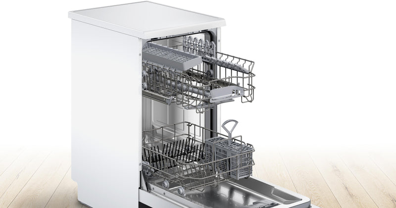 Refurbished Bosch Series 2 SPS2IKW04G Dishwasher 45CM White - Freestanding