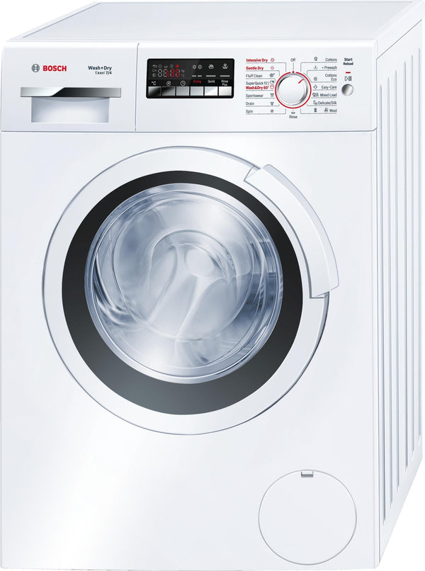 Refurbished Bosch WVH28360GB Washer Dryer 7KG Wash 4KG Dry 1400 Spin White - Freestanding