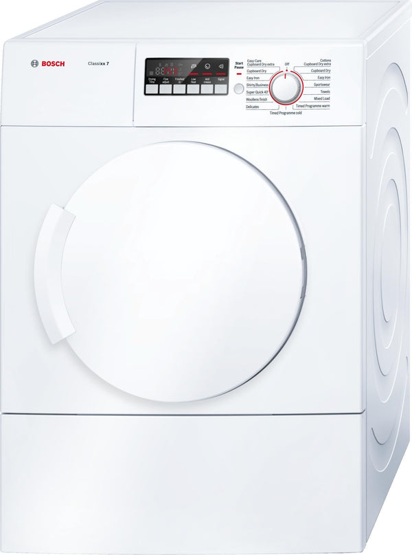 Refurbished Bosch WTA74200GB Vented Tumble Dryer 7KG White - Freestanding
