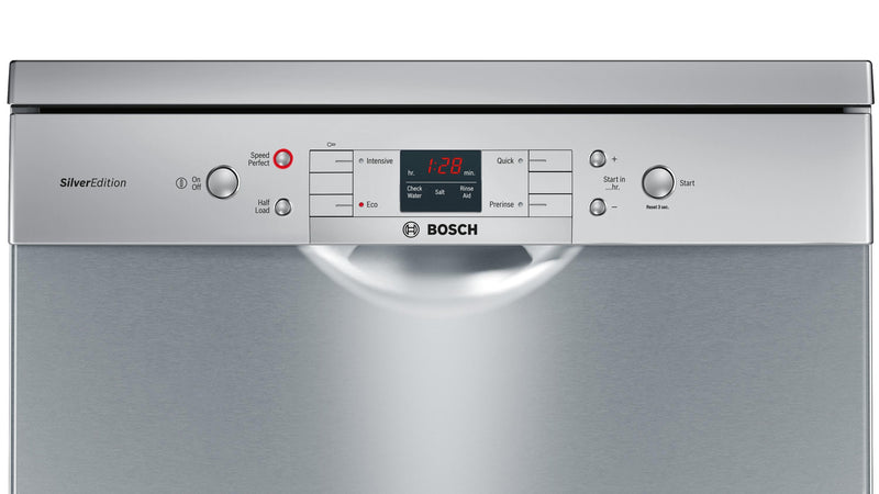 Refurbished Bosch SMS40A08GB Serie | 6 Freestanding Dishwasher 60 cm Silver
