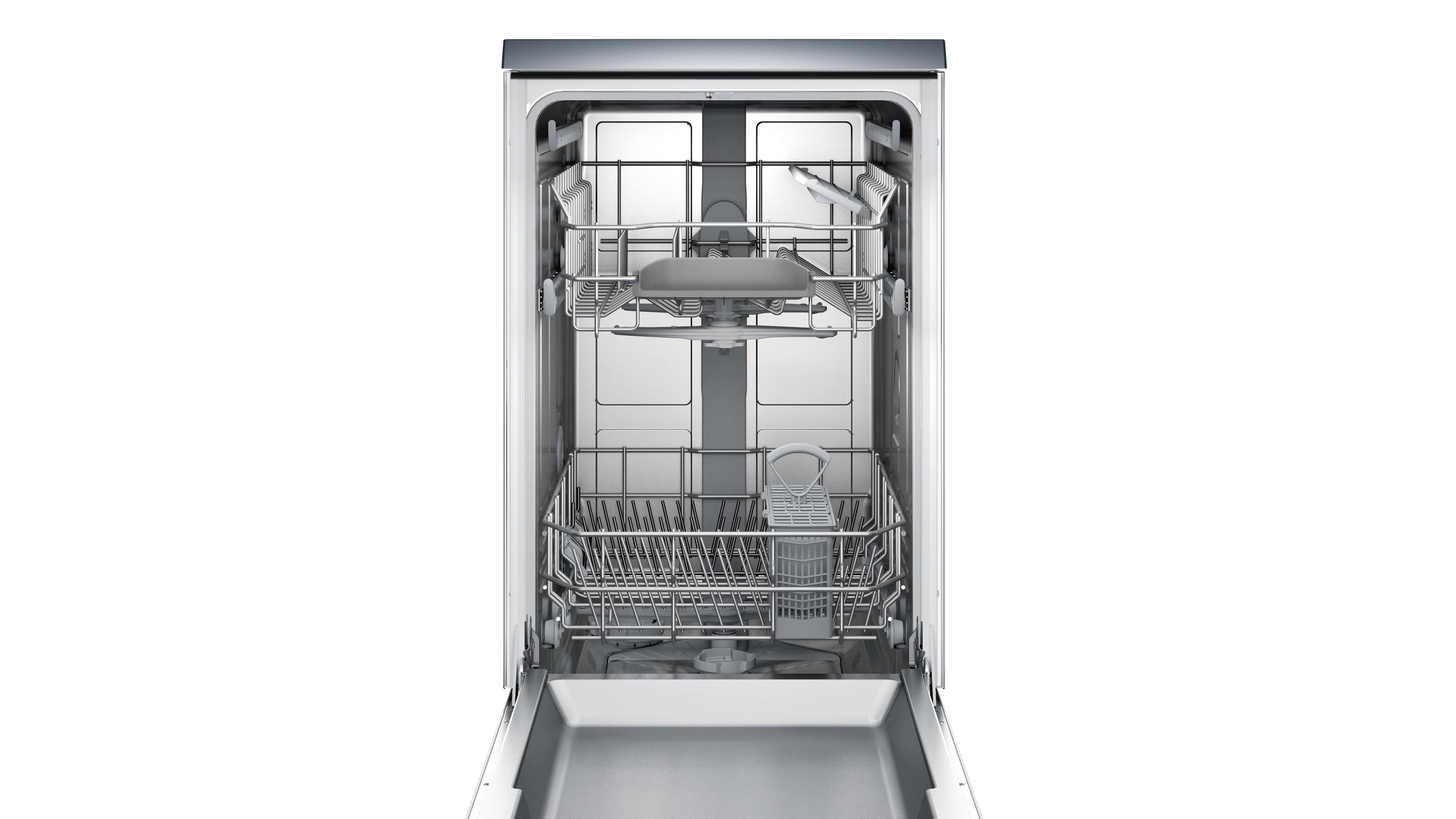 Refurbished Bosch Serie 2 SPS40E22GB Dishwasher 45CM Slimline White - Freestanding