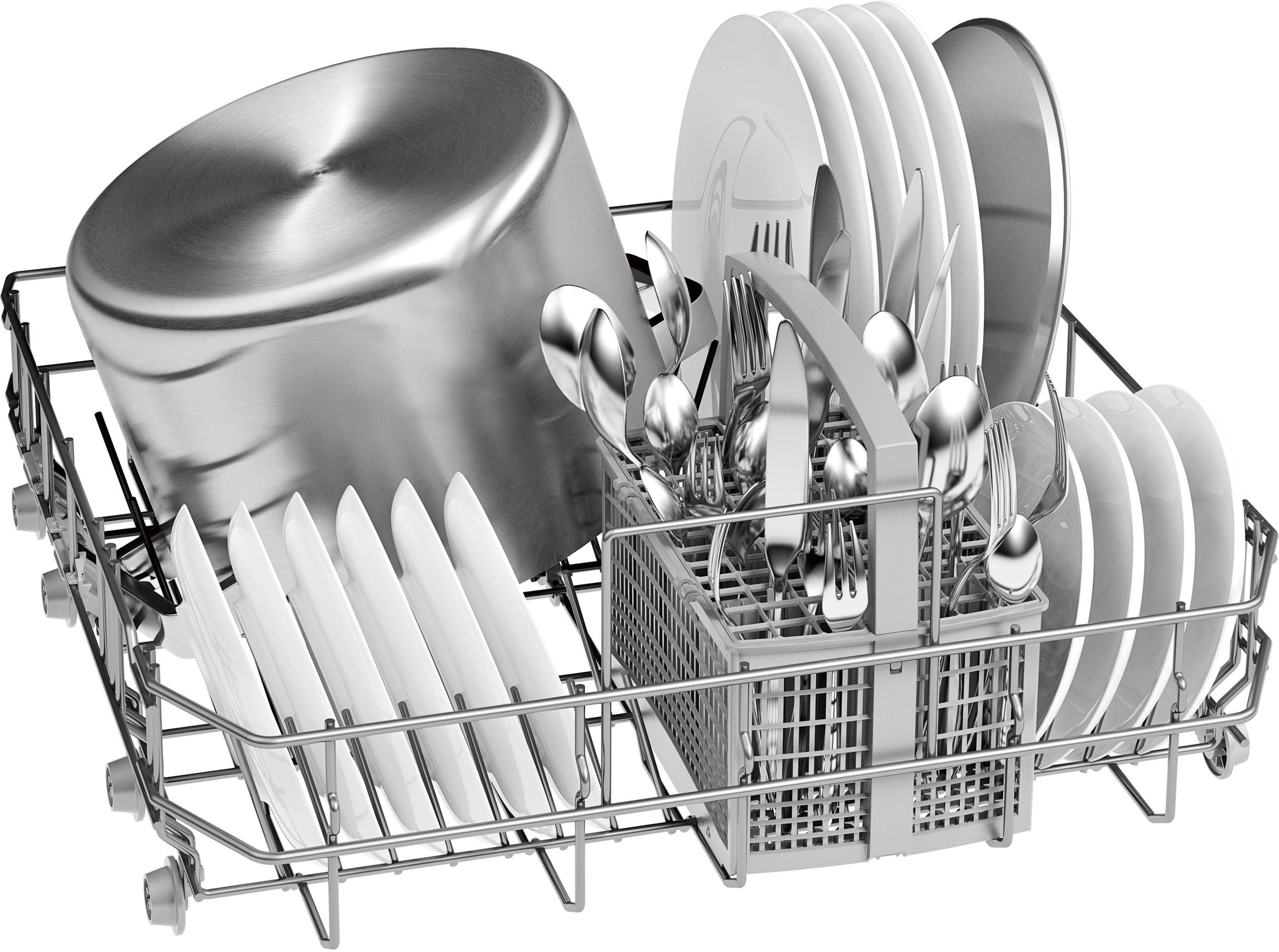 Refurbished Bosch Serie 2 SMS25AB00G Dishwasher 60CM Black - Freestanding