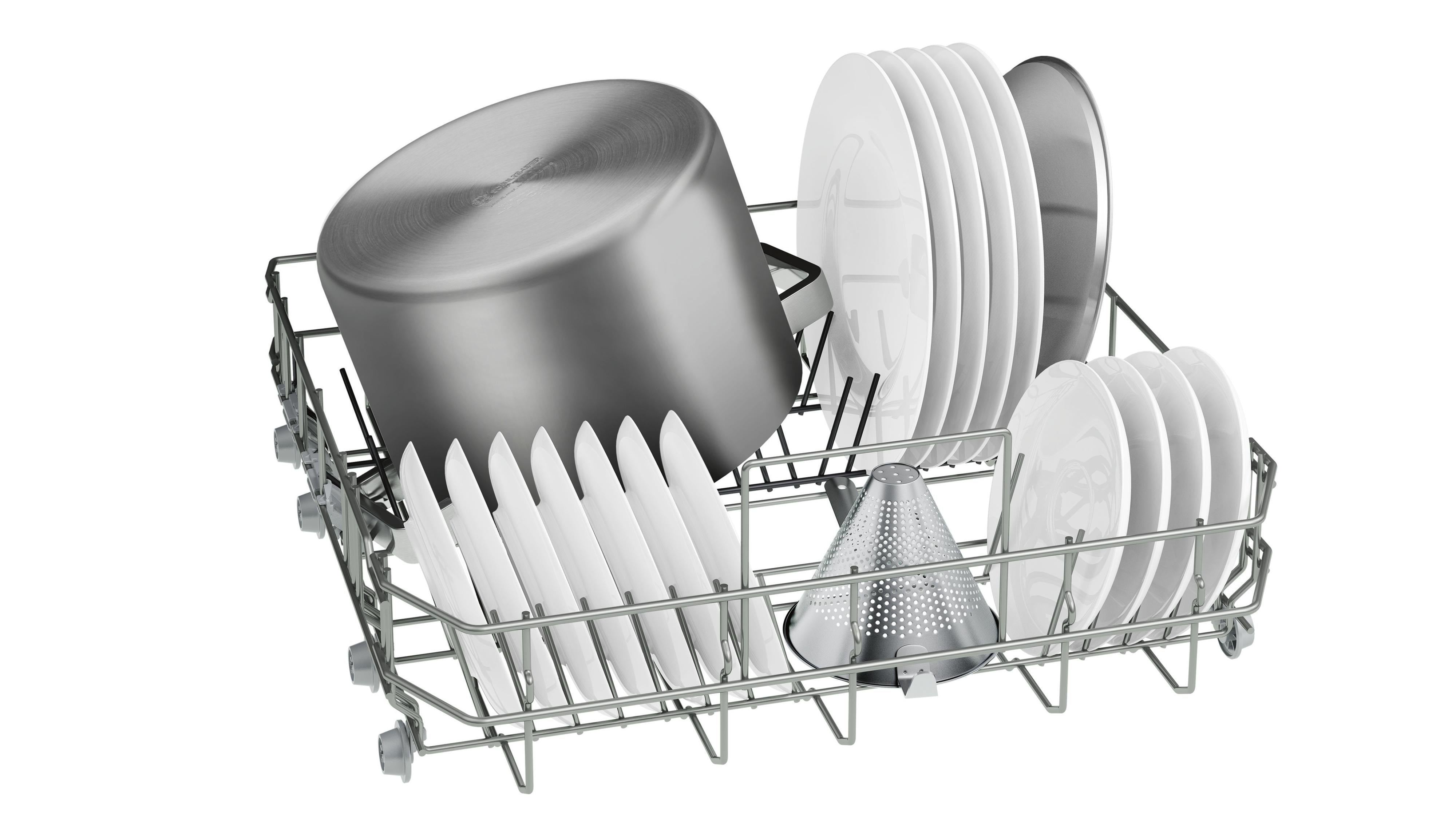 Refurbished Bosch Serie 2 SMS25EW00G Dishwasher 60CM White White - Freestanding
