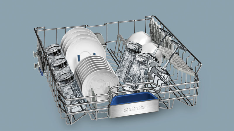 Refurbished Siemens SN278I36TE iQ700 Free-standing Zeolith Dishwasher 60 cm Steel
