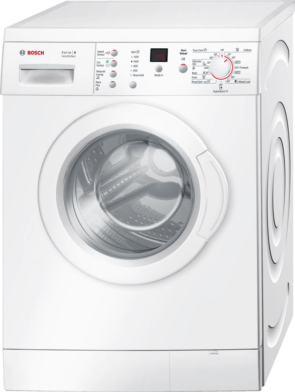 Refurbished Bosch Serie 4 WAE24377GB Washing Machine 7KG 1200 Spin White - Freestanding