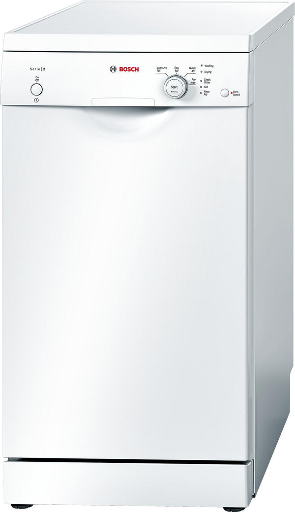 Refurbished Bosch Serie 2 SPS40E22GB Dishwasher 45CM Slimline White - Freestanding