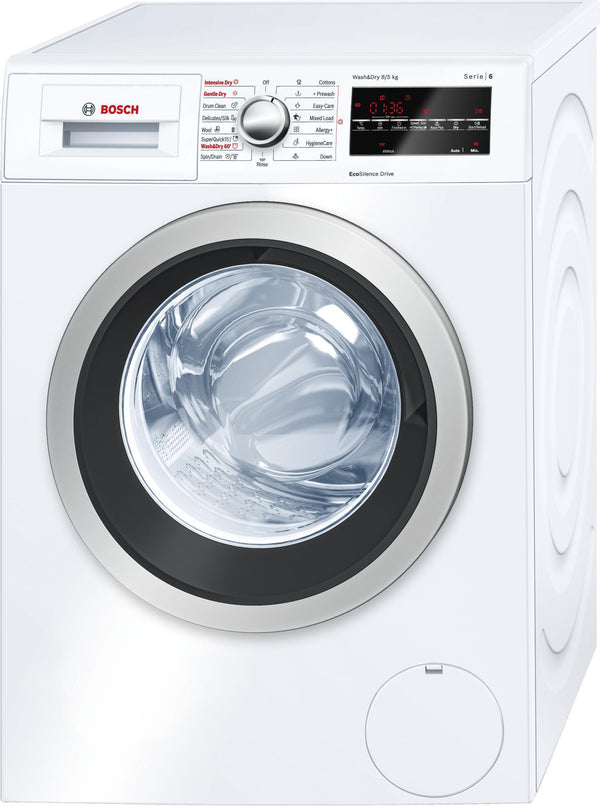 Refurbished Bosch Serie 6 WVG30461GB Washer Dryer 8KG Wash 5KG Dry 1500 Spin White - Freestanding
