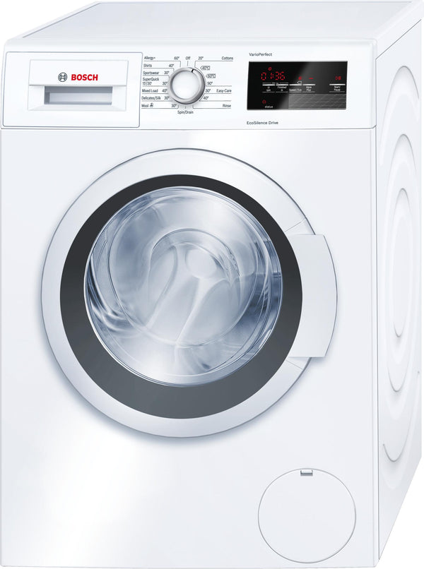 Refurbished Bosch Serie 6 WAT28370GB Washing Machine 9KG 1400 Spin White - Freestanding