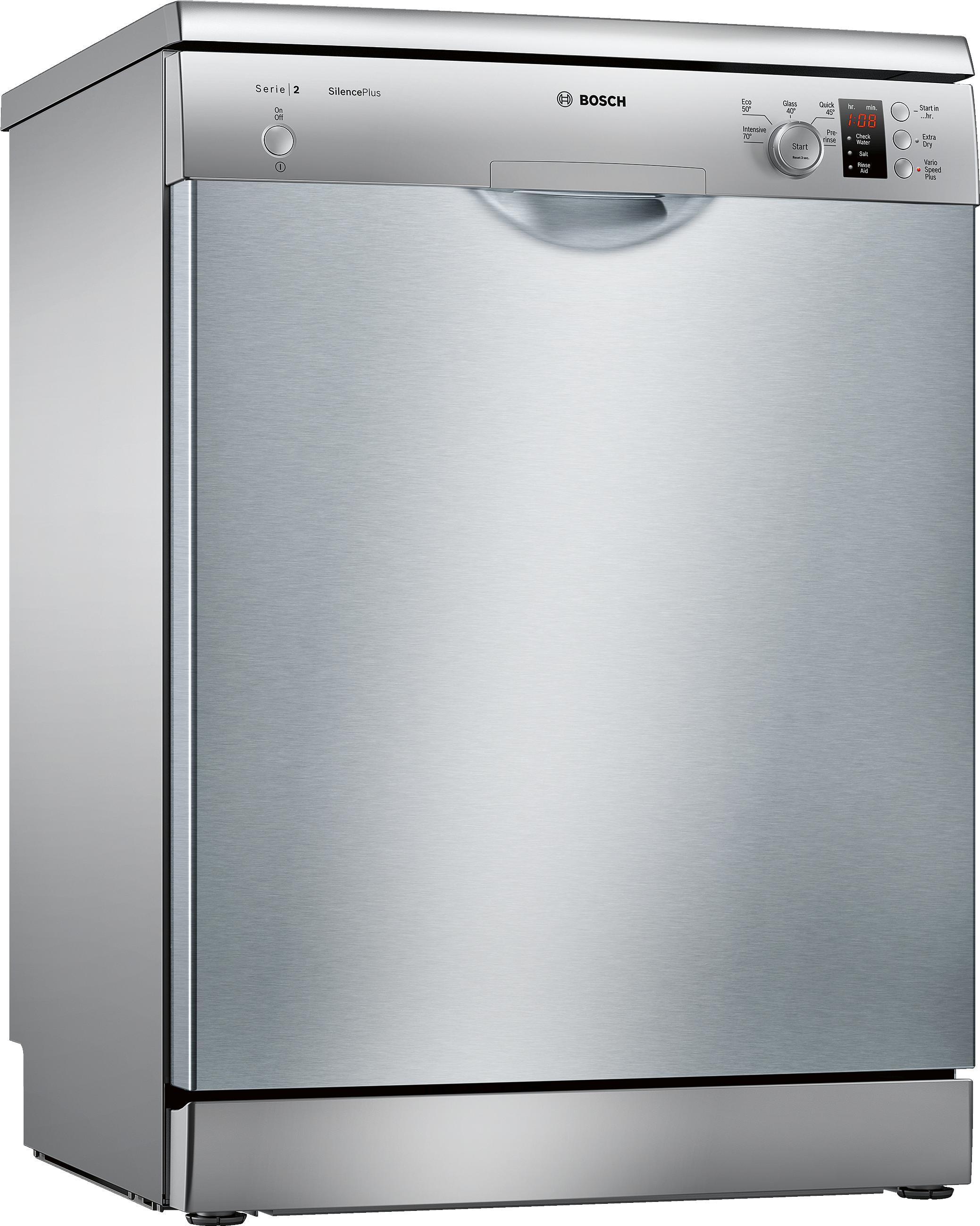 Refurbished Refurbished Bosch Serie 2 SMS25AI00G Dishwasher 60CM Silver
