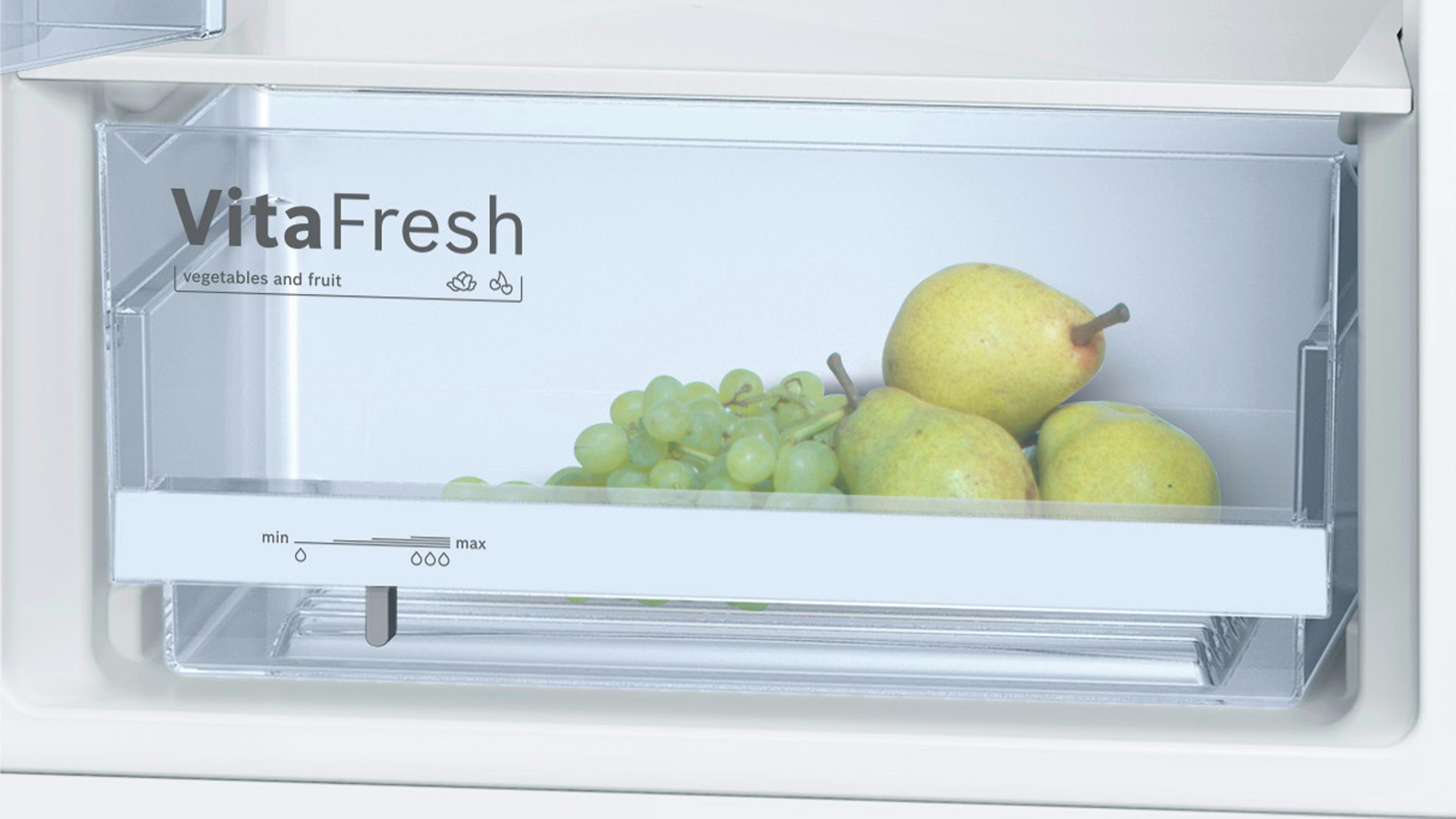 Refurbished Bosch Serie 4 KSV33VW30G 176CM Tall Larder Fridge 60CM Wide White - Freestanding
