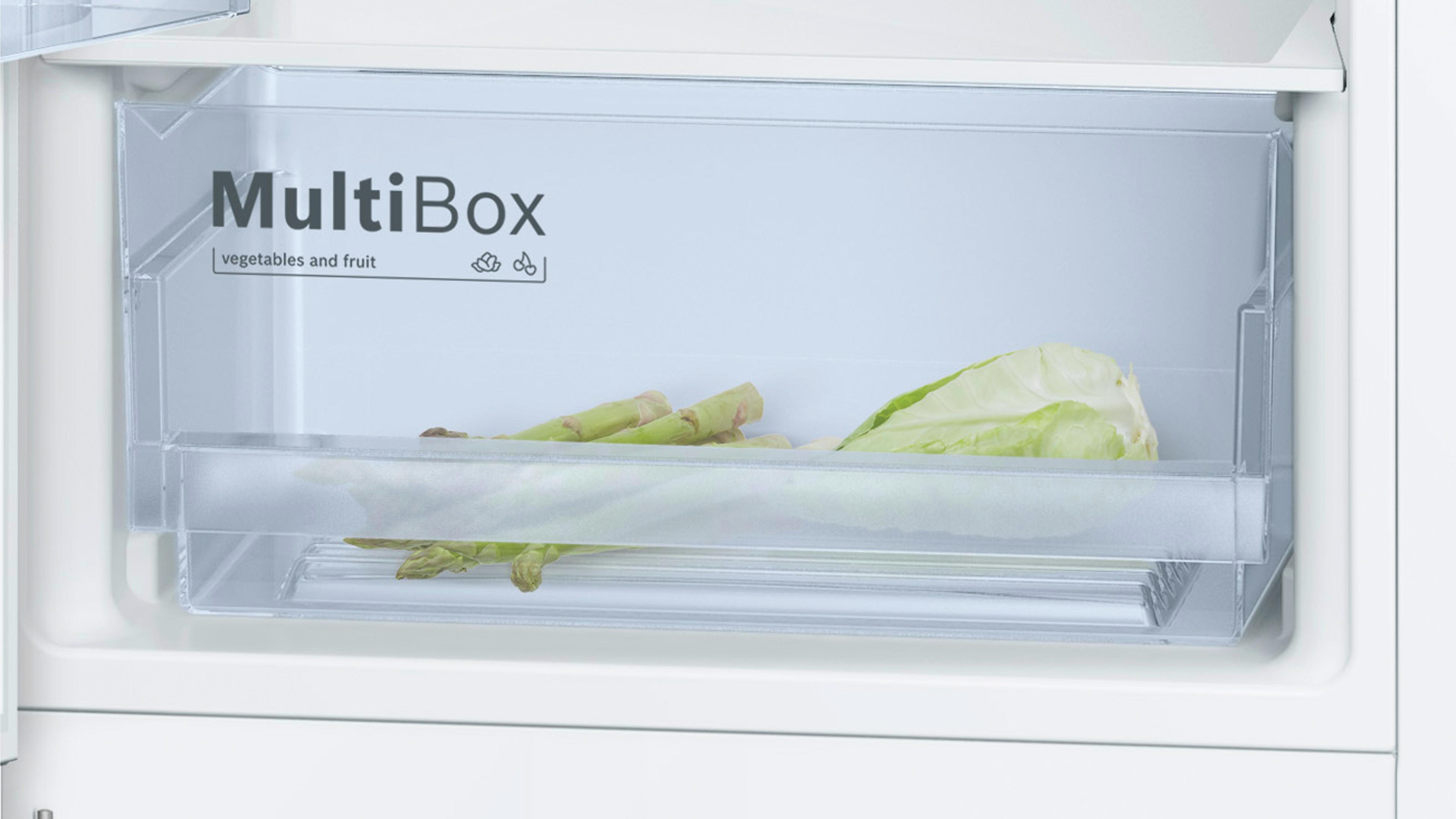Refurbished Bosch Serie 4 KSV29NW30G 161CM Tall Larder Fridge 60CM Wide White - Freestanding