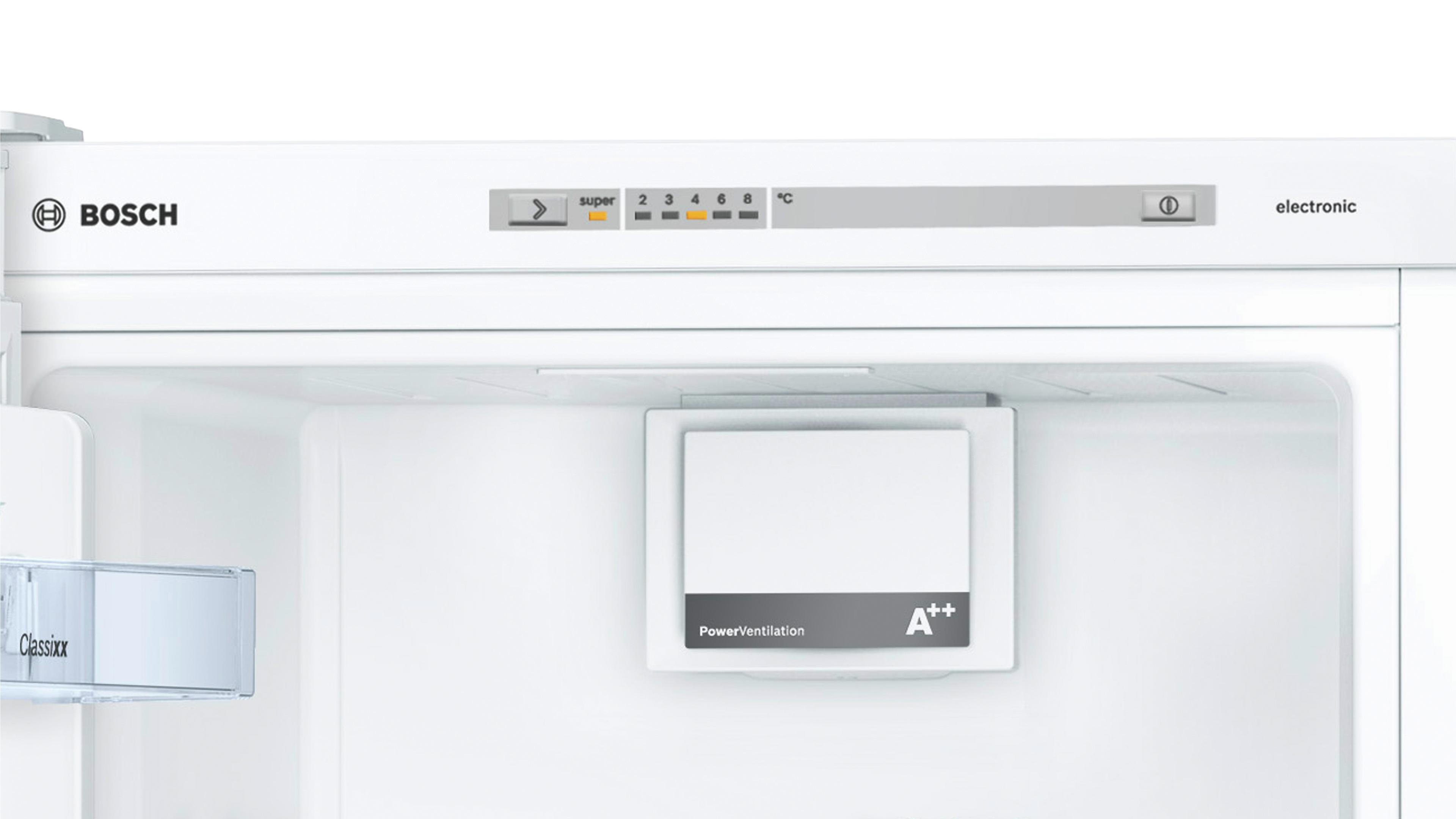 Refurbished Bosch Serie 4 KSV29NW30G 161CM Tall Larder Fridge 60CM Wide White - Freestanding