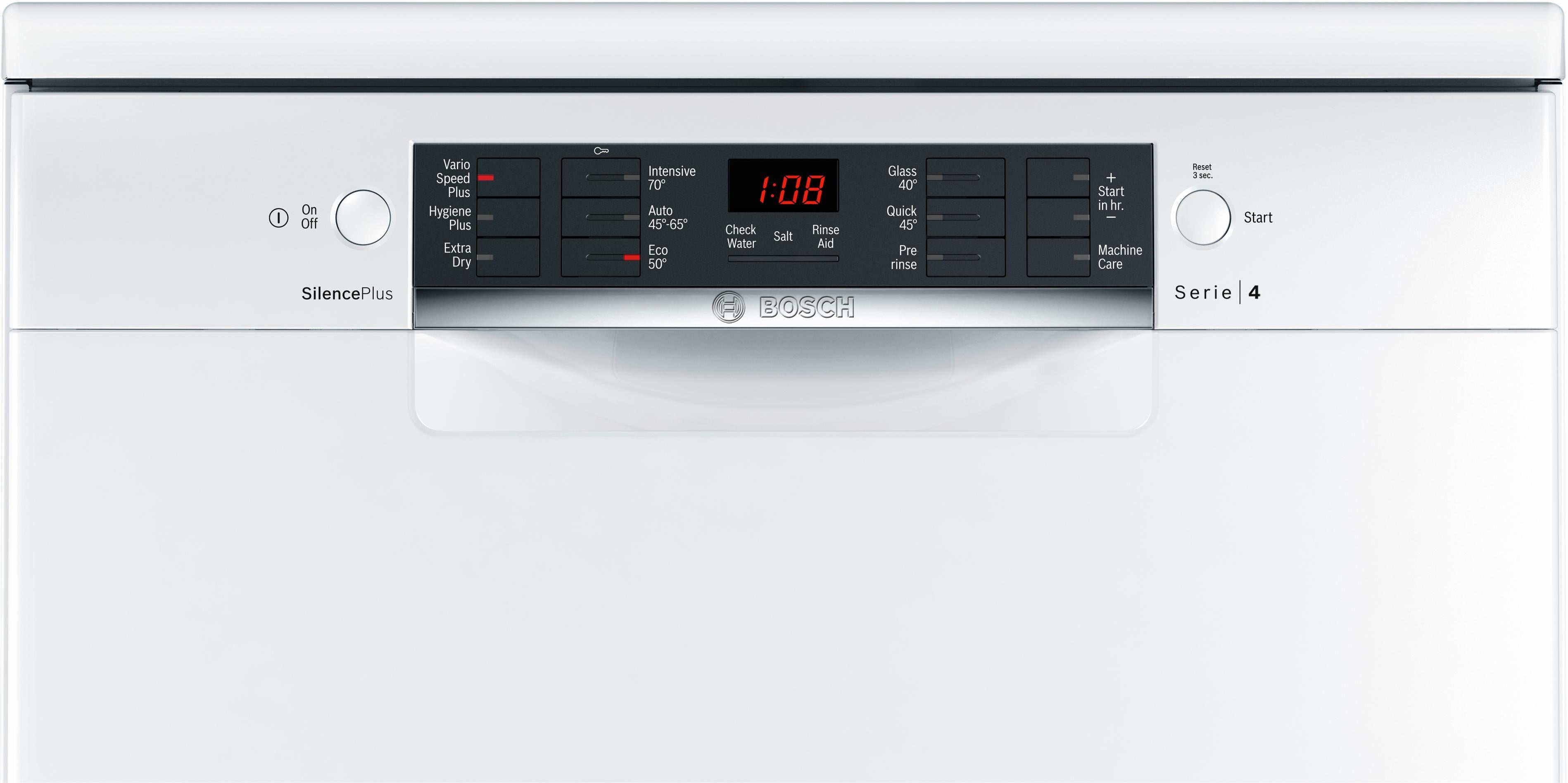 (B Grade) Refurbished Bosch Serie 4 SMS46IW00G Dishwasher 60CM White - Freestanding