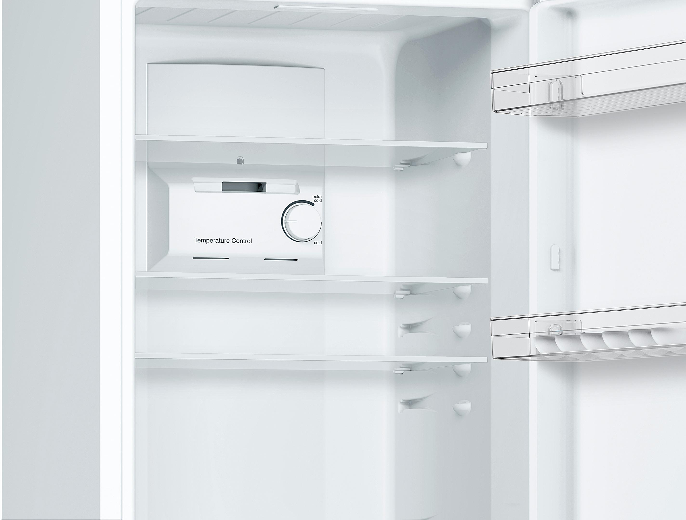 Bosch Serie 2 KGN34NWEAG Fridge Freezer 186CM White - Freestanding