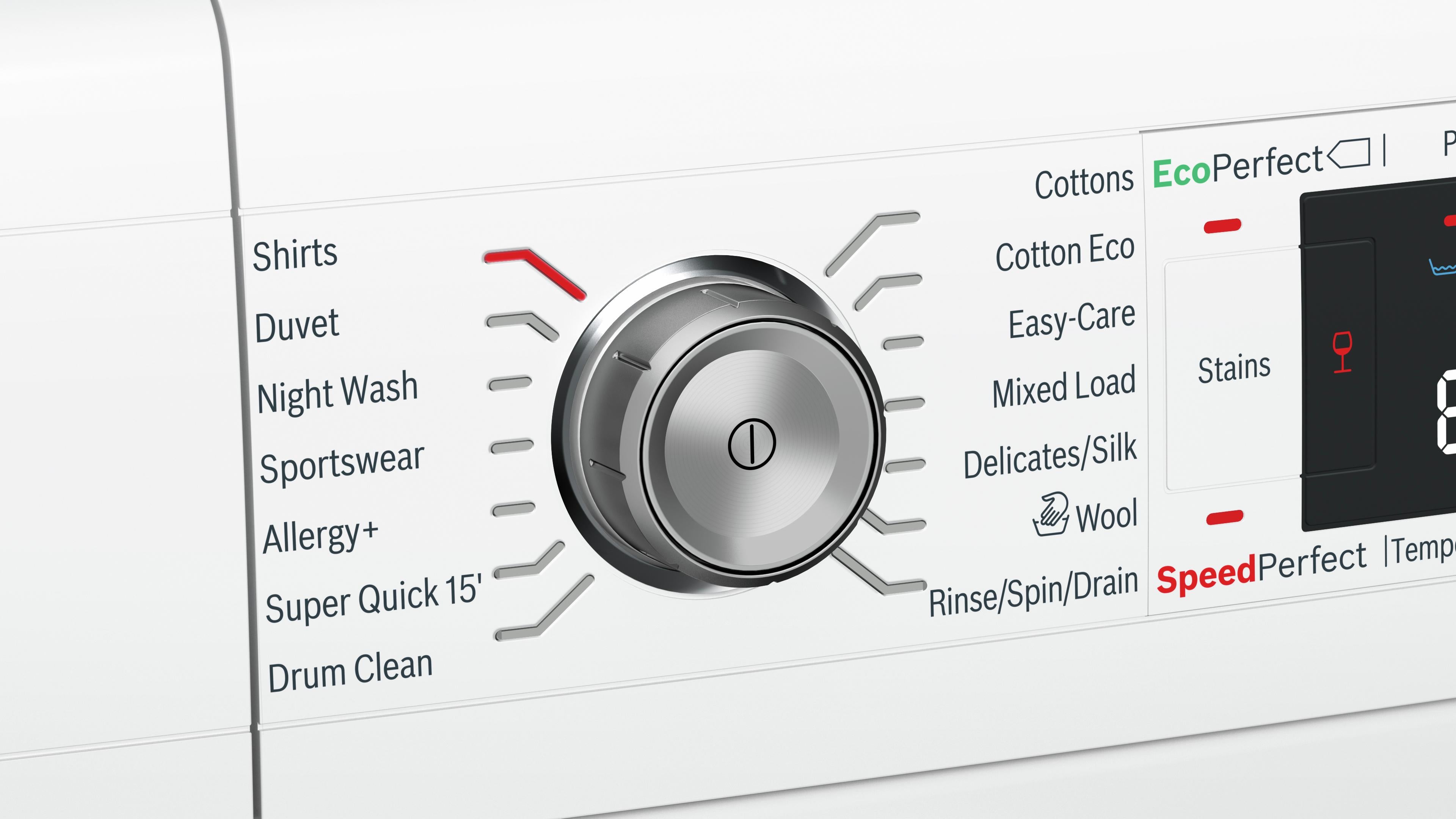 Refurbished Bosch Serie 8 WAW325H0GB Washing Machine 9KG 1600 Spin White - Freestanding