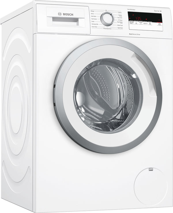 Refurbished Bosch Serie 4 WAN28108GB Washing Machine 8KG 1400 Spin White - Freestanding