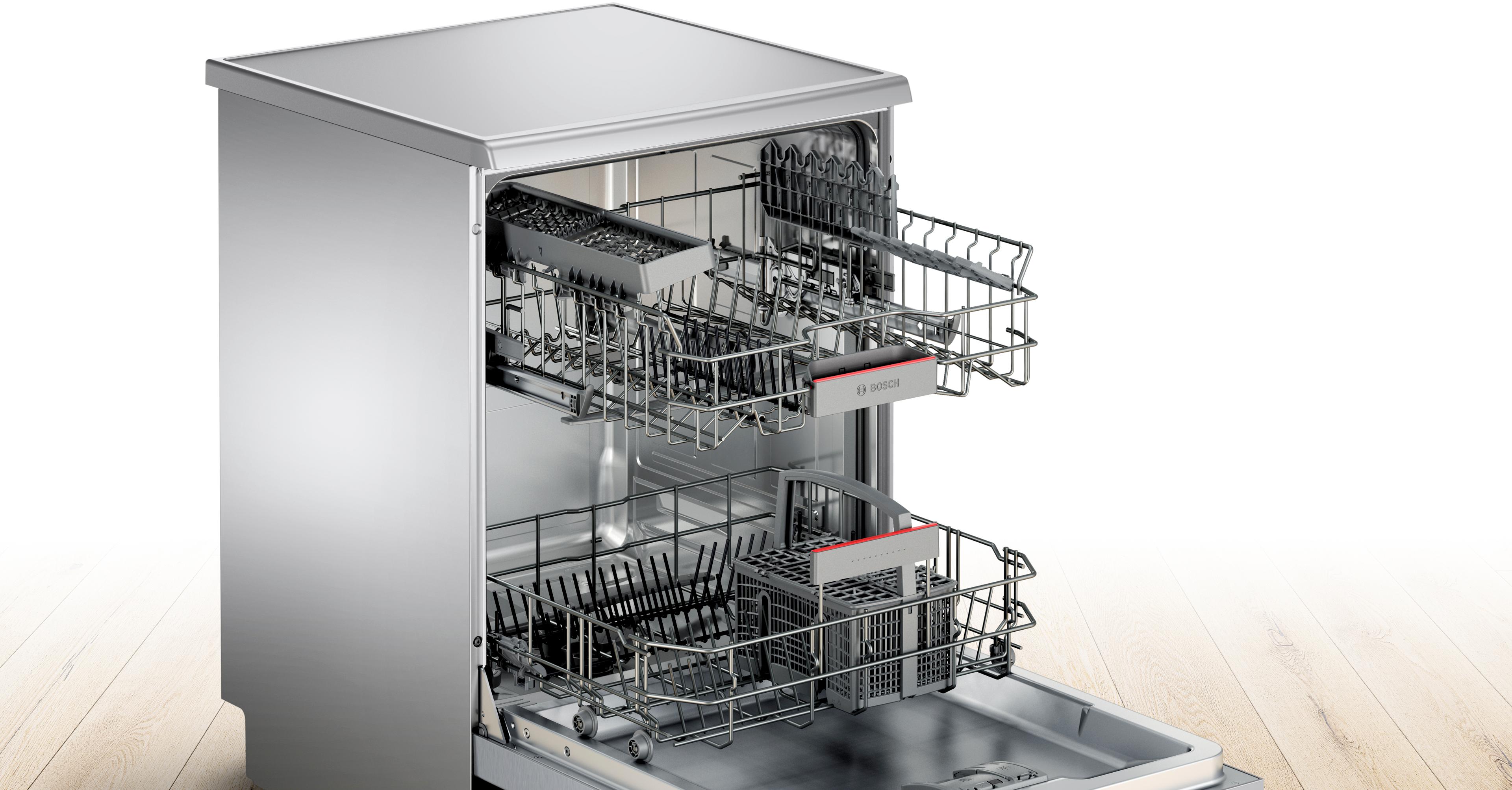 ￼ Great B  Refurbished Bosch Serie 4 SMS46IW02G Dishwasher 60CM White - Freestanding please look at pictures 7 8 9 ￼