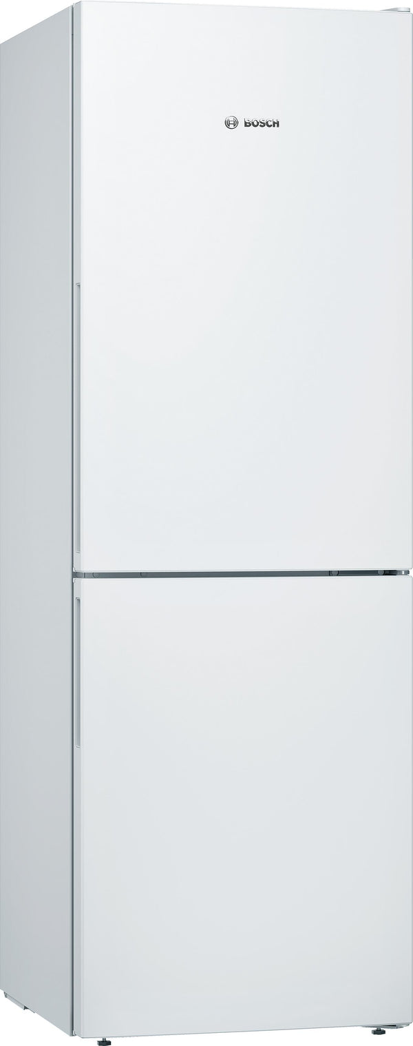 Refurbished Bosch Serie 4 KGV336WEAG 176CM Tall Fridge Freezer 60CM Wide White - Freestanding