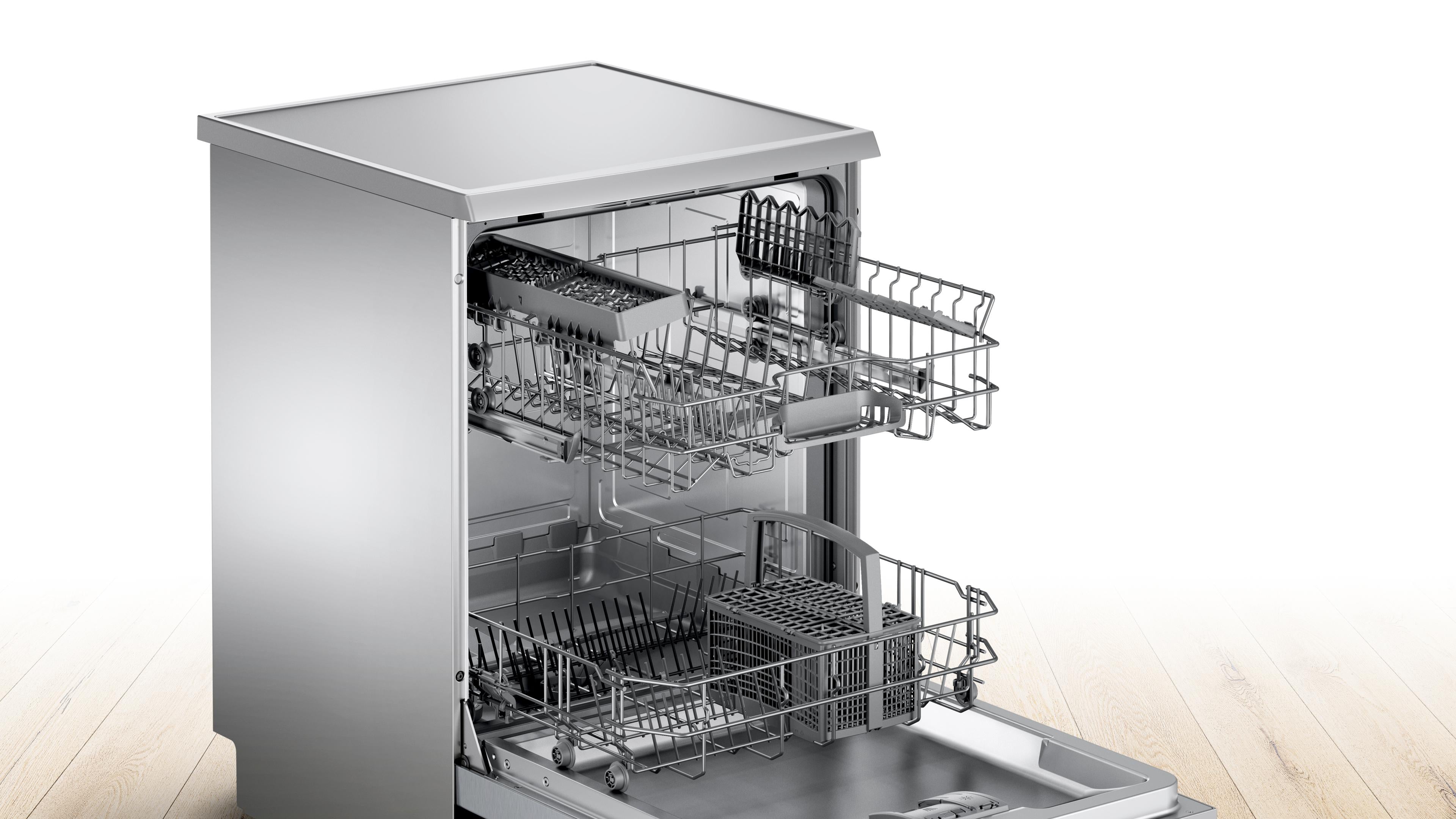 Refurbished Refurbished Bosch Serie 2 SMS25AI00G Dishwasher 60CM Silver