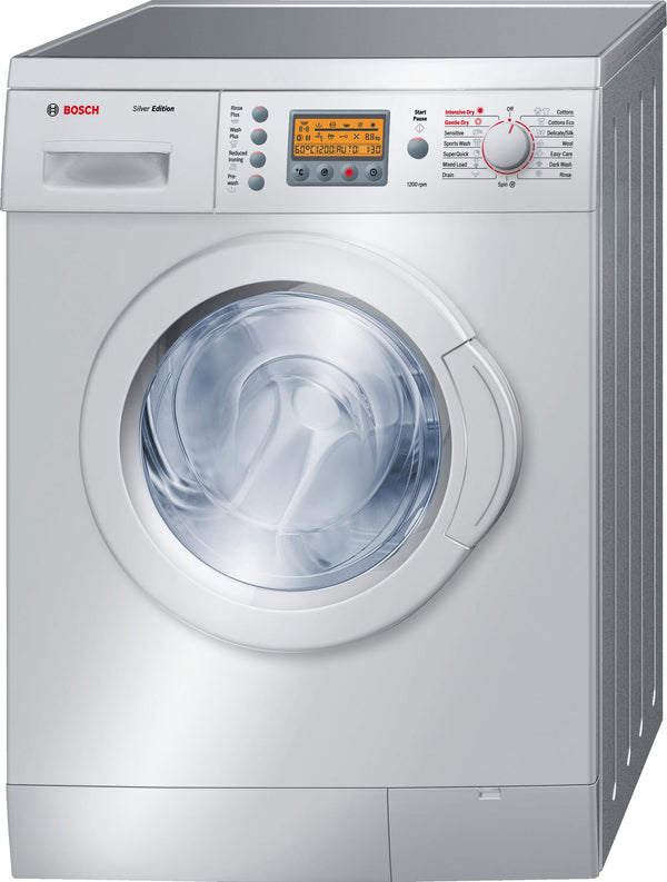 Refurbished Bosch WVD245S3GB Serie | 4 Washer Dryer, Front Loader 5/2.5kg 1200 rpm Silver