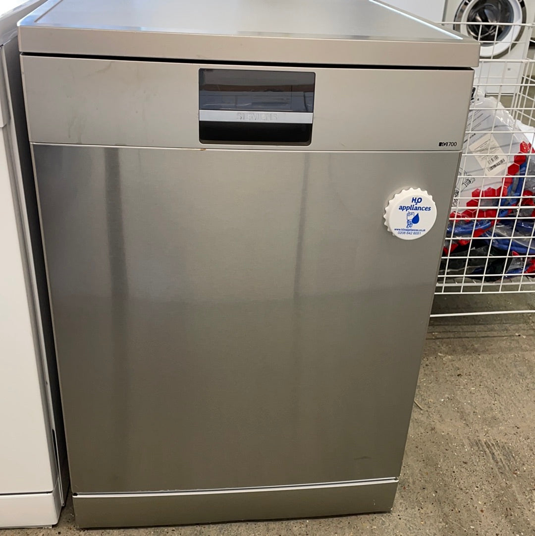 Refurbished Siemens SN278I36TE iQ700 Free-standing Zeolith Dishwasher 60 cm Steel